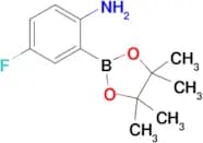 4-Fluoro-2-(4,4,5,5-tetramethyl-1,3,2-dioxaborolan-2-yl)aniline
