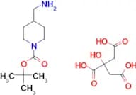 Tert-butyl 4-(aminomethyl)piperidine-1-carboxylate;citric acid