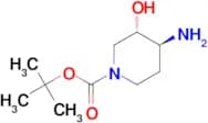 Tert-butyl (3S,4S)-4-amino-3-hydroxypiperidine-1-carboxylate