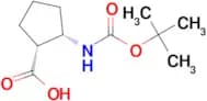 (1R,2S)-2-((tert-Butoxycarbonyl)amino)cyclopentanecarboxylic acid