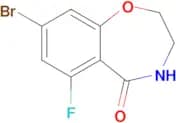 8-Bromo-6-fluoro-3,4-dihydrobenzo[f][1,4]oxazepin-5(2H)-one