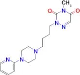 4-Methyl-2-[4-(4-pyridin-2-yl-piperazin-1-yl)-butyl]-2H-[1,2,4]triazine-3,5-dione