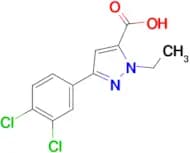 3-(3,4-Dichlorophenyl)-1-ethyl-1H-pyrazole-5-carboxylic acid