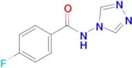 4-Fluoro-N-(4H-1,2,4-triazol-4-yl)benzamide