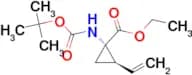 Ethyl (1S,2R)-1-{[(tert-butoxy)carbonyl]amino}-2-ethenylcyclopropane-1-carboxylate