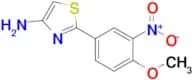 2-(4-Methoxy-3-nitrophenyl)thiazol-4-amine