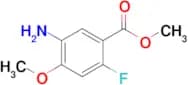Methyl 5-amino-2-fluoro-4-methoxybenzoate