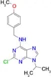 2-Chloro-9-isopropyl-N-(4-methoxybenzyl)-9H-purin-6-amine