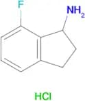 7-Fluoro-2,3-dihydro-1H-inden-1-amine hydrochloride