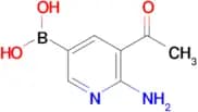 (5-Acetyl-6-aminopyridin-3-yl)boronic acid
