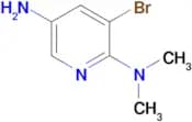 5-Amino-3-bromo-2-(N,N-dimethylamino)pyridine