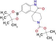 Tert-Butyl 2-oxo-5-(4,4,5,5-tetramethyl-1,3,2-dioxaborolan-2-yl)spiro[indoline-3,4'-piperidine]-1'…