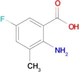 2-Amino-5-fluoro-3-methylbenzoic acid