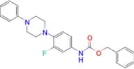 Benzyl (3-fluoro-4-(4-phenylpiperazin-1-yl)phenyl)carbamate