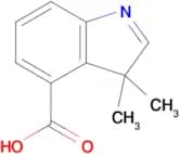3,3-Dimethyl-3H-indole-4-carboxylic acid