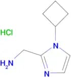 (1-cyclobutyl-1H-imidazol-2-yl)methanamine hydrochloride