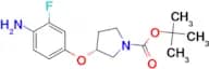 Tert-Butyl (3R)-3-(4-amino-3-fluorophenoxy)pyrrolidine-1-carboxylate