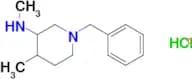 1-benzyl-N,4-dimethylpiperidin-3-amine dihydrochloride