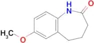 7-Methoxy-2,3,4,5-tetrahydro-1H-1-benzazepin-2-one