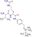 (S)-2-((S)-2-Amino-3-methylbutanamido)-N-(4-(((tert-butyldimethylsilyl)oxy)methyl)phenyl)-5-ureido…