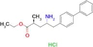 (2S,4S)-4-Amino-5-(biphenyl-4-yl)-2-methylpentanoic acid ethyl ester hydrochloride