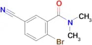 2-Bromo-5-cyano-N,N-dimethylbenzamide