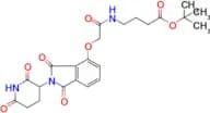 Tert-butyl 4-(2-((2-(2,6-dioxopiperidin-3-yl)-1,3-dioxoisoindolin-4-yl)oxy)acetamido)butanoate