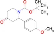 Tert-Butyl 2-(4-methoxyphenyl)-4-oxopiperidine-1-carboxylate