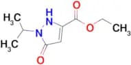 Ethyl 5-oxo-1-(propan-2-yl)-2,5-dihydro-1H-pyrazole-3-carboxylate