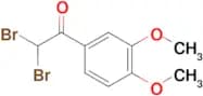 2,2-Dibromo-1-(3,4-dimethoxyphenyl)ethan-1-one