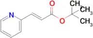 Tert-Butyl (E)-3-(pyridin-2-yl)acrylate
