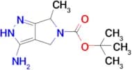 Tert-butyl 3-amino-6-methyl-2H,4H,5H,6H-pyrrolo[3,4-c]pyrazole-5-carboxylate