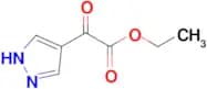Ethyl 2-oxo-2-(1H-pyrazol-4-yl)acetate