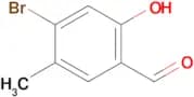 4-Bromo-2-hydroxy-5-methylbenzaldehyde