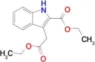 Ethyl 3-(2-ethoxy-2-oxoethyl)-1H-indole-2-carboxylate