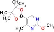 2-Methoxy-4-methyl-5-(4,4,5,5-tetramethyl-1,3,2-dioxaborolan-2-yl)pyrimidine