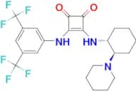 3-((3,5-Bis(trifluoromethyl)phenyl)amino)-4-(((1R,2R)-2-(piperidin-1-yl)cyclohexyl)amino)cyclobut-…