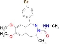 (R)-1-(4-Bromophenyl)-7,8-dimethoxy-N,4-dimethyl-4,5-dihydro-3H-benzo[d][1,2]diazepine-3-carboxami…