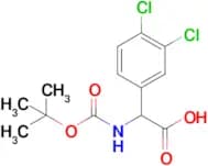2-((tert-Butoxycarbonyl)amino)-2-(3,4-dichlorophenyl)acetic acid
