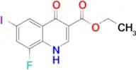 Ethyl 8-fluoro-6-iodo-4-oxo-1,4-dihydroquinoline-3-carboxylate