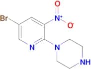 1-(5-Bromo-3-nitropyridin-2-yl)piperazine