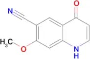 7-Methoxy-4-oxo-1,4-dihydroquinoline-6-carbonitrile