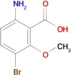 6-Amino-3-bromo-2-methoxybenzoic acid