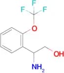 2-Amino-2-(2-(trifluoromethoxy)phenyl)ethan-1-ol