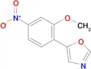 5-(2-Methoxy-4-nitrophenyl)oxazole