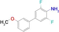 3,5-Difluoro-3'-methoxy-[1,1'-biphenyl]-4-amine