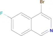 4-Bromo-6-fluoroisoquinoline