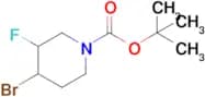 Tert-Butyl 4-bromo-3-fluoropiperidine-1-carboxylate