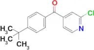 (4-(tert-Butyl)phenyl)(2-chloropyridin-4-yl)methanone