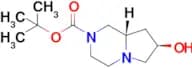 Tert-Butyl (7R,8aS)-7-hydroxy-3,4,6,7,8,8a-hexahydro-1H-pyrrolo[1,2-a]pyrazine-2-carboxylate
